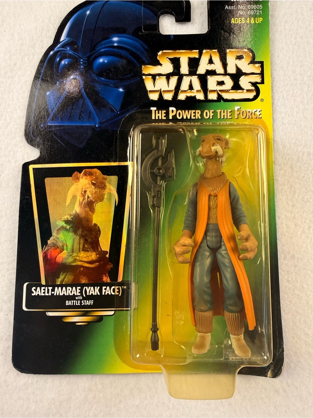 Star Wars Saelt-Marae (Yak Face) Action Figure - Orange & Blue